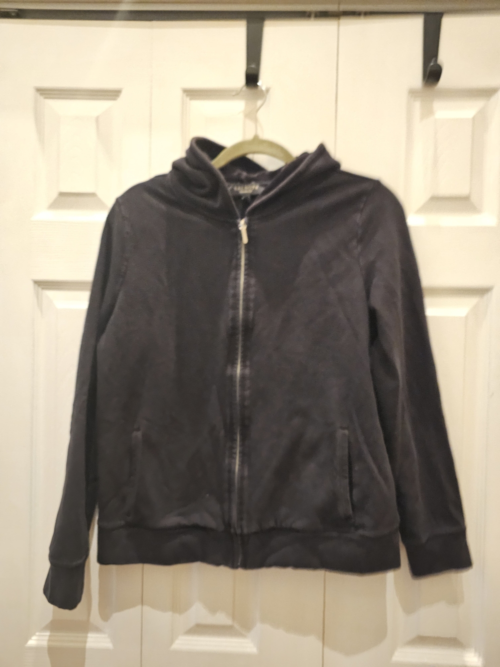 Charcoal Black Hoodie Jacket